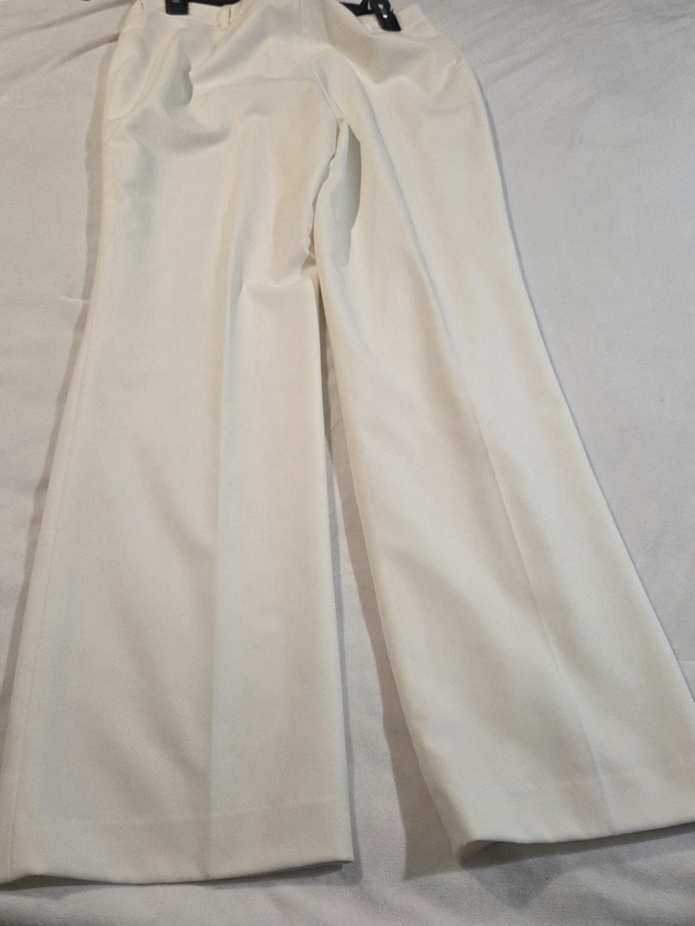 CHAUS NWT Golden Gate Dress Pants - Winter White - Size 6 - Wide Leg. - Picture 6 of 8